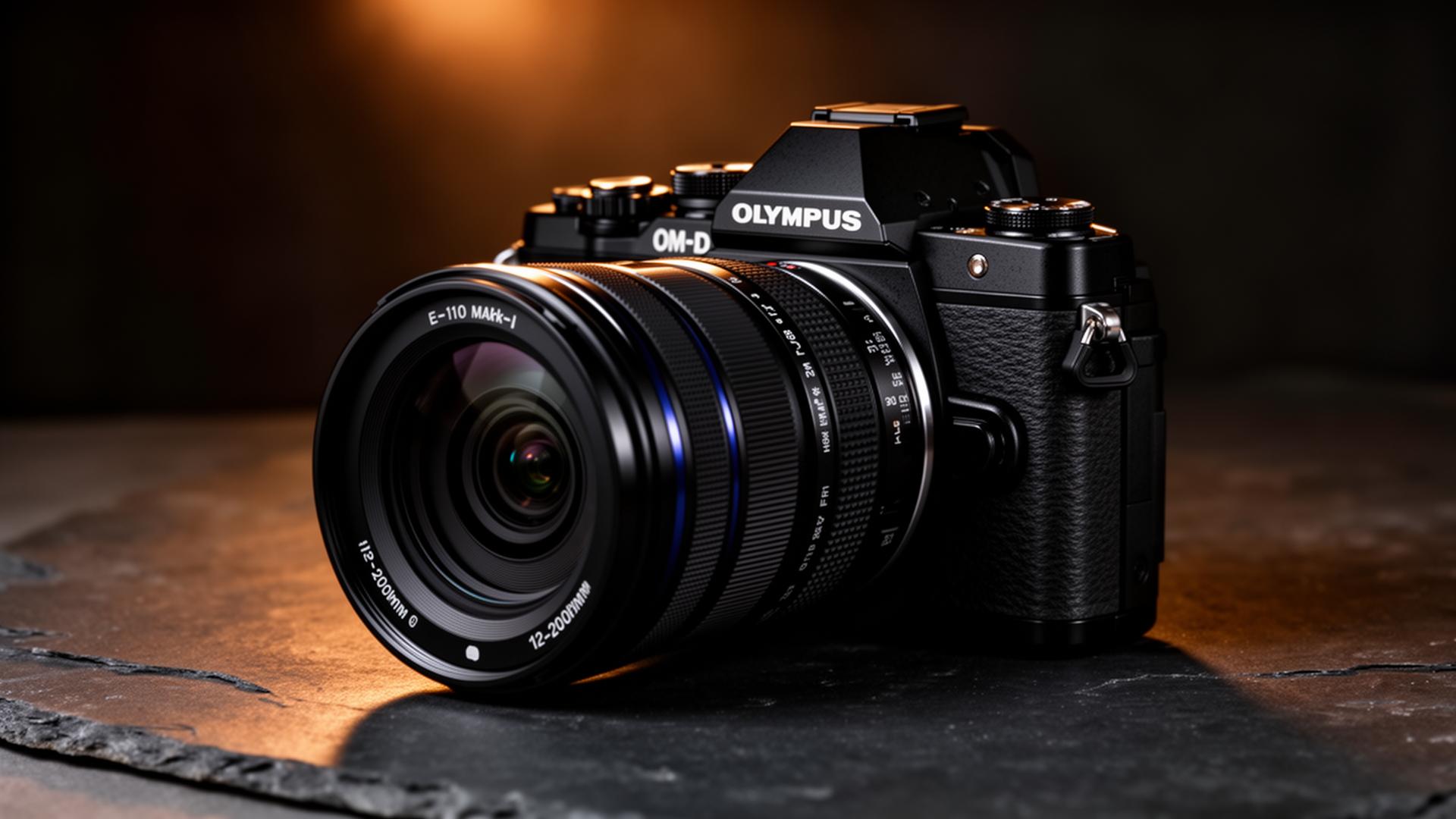 Black — Olympus OM-D E-M10 Mark IV